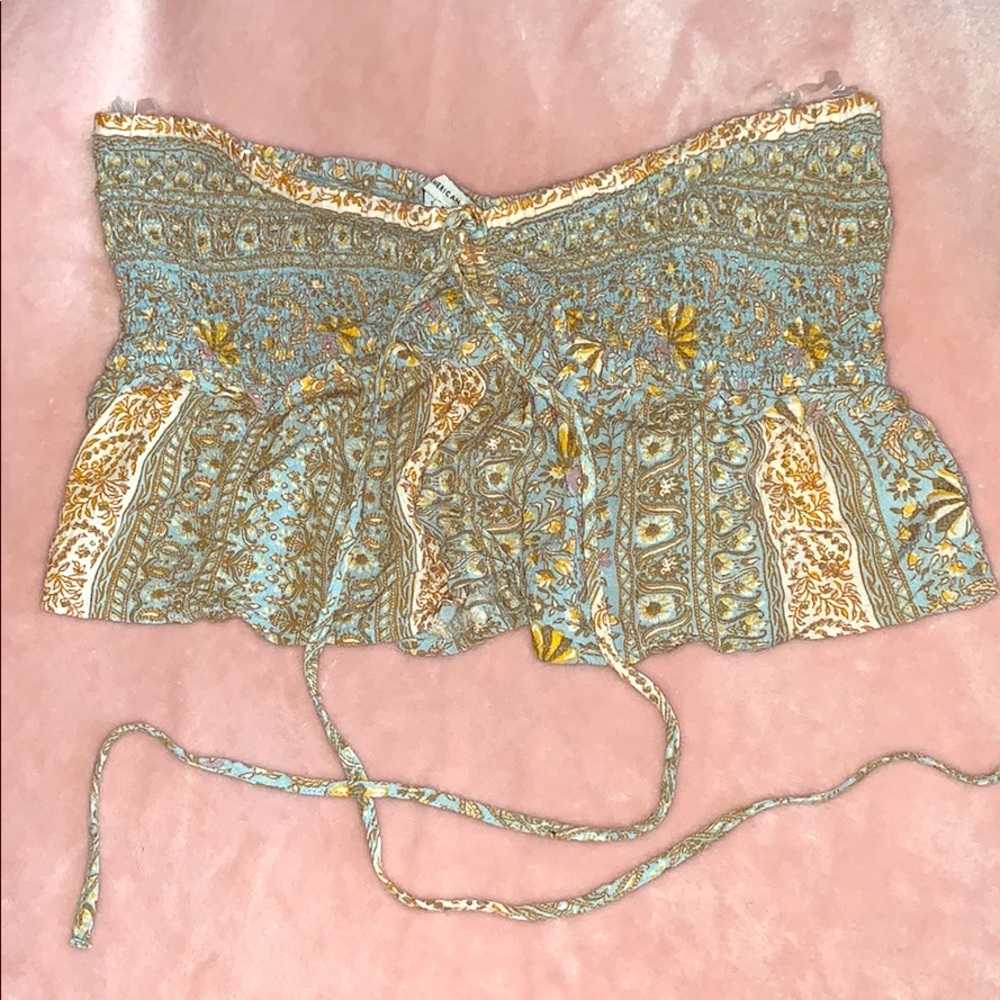 American eagle boho crop top